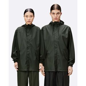 Rains Unisex Fishtail Jacket  - 03 Green - L - female