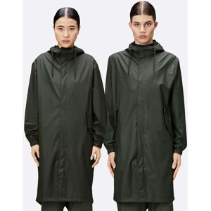 Rains Unisex Fishtail Parka  - 03 Green - S - female