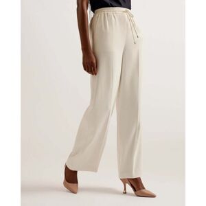 Ted Baker Liliaah Womens Wide Leg Jogger  - Ivory - UK12 - female