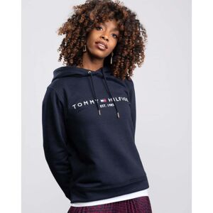 Tommy Hilfiger Heritage Logo Womens Hoodie  - Desert Sky - L - female