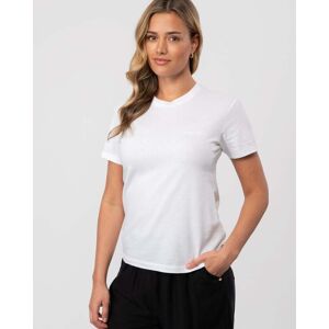 Woolrich Logo Womens Tee  - White - S - female