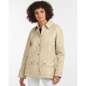 Barbour Summer Beadnell Womens Quilted Jacket  - Pearl - UK18 EU44 US14 - female