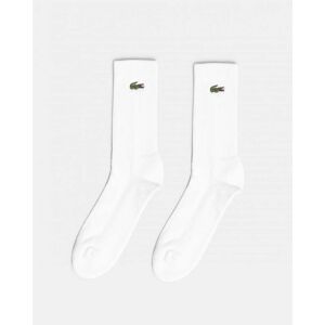 Lacoste 3 Pack Sport Mens High Cut Socks  - White/White-White Z92 - UK6-UK8 - male