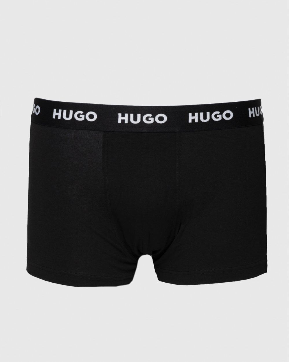 Hugo Boss Triple Pack Mens Trunks NOS  - Black 001 - S - male