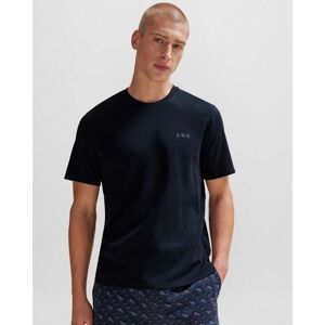 Boss Orange Mono Mens Short Pyjama Set  - Dark Blue 403 - XL - male