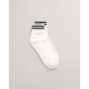 GANT Mens Ankle Sport Socks  - 94 Light Grey Melange - UK9-11 EU43-45 US10-12 - male