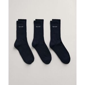 GANT Mens Sport Socks 3-Pack  - 410 Marine - UK9-11 EU43-45 US10-12 - male