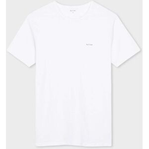 Paul Smith 3 Pack Mens Script Logo T-Shirts  - 01 White - L - male