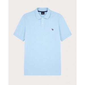 Paul Smith PS Paul Smith Mens Regular Fit Cotton-Pique Zebra Logo Polo - 41E Blue - XL - male