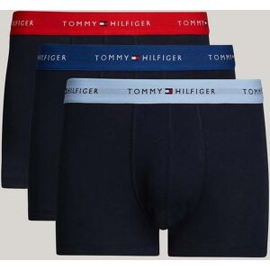 Tommy Hilfiger 3 Pack Mens  - Fierce Red/Well Water/Anchor Blue - L - male