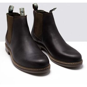 Barbour Farsley Mens Chelsea Boots  - Choco Leather - UK11 EU45 US12 - male