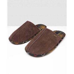 Barbour Foley Mens Slippers  - Brown - UK8 EU42 US9 - male