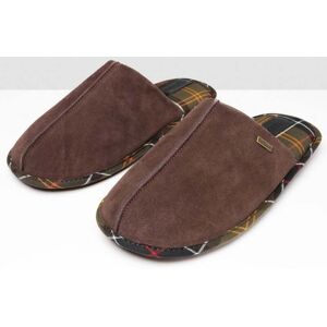 Barbour Foley Mens Slippers  - Brown - UK9 EU43 US10 - male