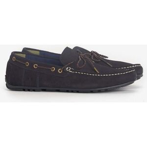 Barbour Jenson Mens Shoes  - Navy Suede - UK10 EU44 US11 - male