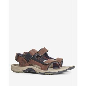 Barbour Pawston Mens Sandals  - Brown - UK11 EU45 US12 - male