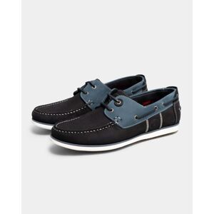Barbour Wake Mens Boat Shoes  - Washed Blue - UK9 EU43 US10 - male