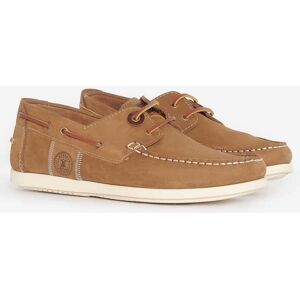 Barbour Wake Mens Boat Shoes  - Taupe - UK12 EU46 US13 - male