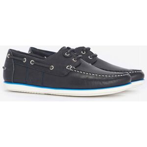 Barbour Wake Mens Boat Shoes  - Navy Navy - UK7 EU41 US8 - male