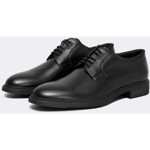 Boss Orange Firstclass Mens Leather Derby Shoes With Rubber Outsole NO - Black 001 - UK10 EU44 US11 - male