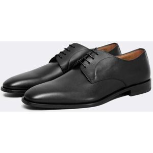 Boss Orange Lisbon Mens Leather Derby Shoes With Leather Lining NOS Co - Black 001 - UK12 EU46 US13 - male