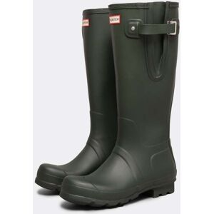 Hunter Original Tall Side Adjustable Mens Wellies  - Dark Olive - UK8 EU42 US9 - male