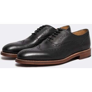 Oliver Sweeney Aldeburgh Mens Leather Brogue  - Black - UK11 EU45 US12 - male