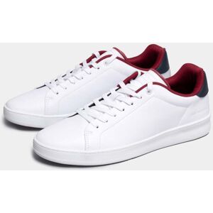 Tommy Hilfiger Court Sneaker Mens Leather Trainers  - White - UK7 EU41 US8 - male