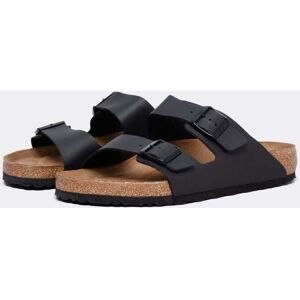 Birkenstock Arizona Birko-Flor Unisex Sandal  - Black - UK9 EU43 Regular - female