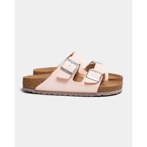 Birkenstock Arizona Earthy Vegan Birko-Flor Nubuck Womens Sandals Colo - Rose - UK7.5 EU41 US10/10.5 Narrow - female