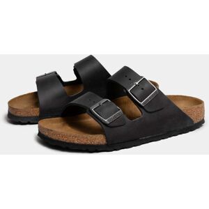 Birkenstock Arizona NU Oiled Leather Womens Sandals  - Black - UK5 EU38 US7/7.5 Narrow - female