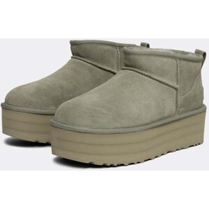 UGG Classic Ultra Mini Womens Platform Boot  - Shaded Clover - UK6 EU39 US8 - female