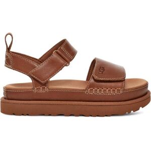 UGG Goldenstar Leather Womens Sandals  - Tan - UK5 EU38 US7 - female