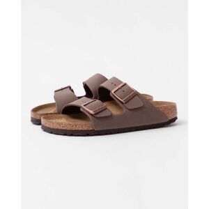 Birkenstock Arizona Birko-Flor Nubuck Womens Sandals  - Mocha - UK5 EU38 Narrow - female