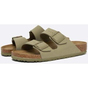 Birkenstock Arizona Birko Flor Womens Sandals  - Faded Khaki - UK5.5 EU39 Narrow - female