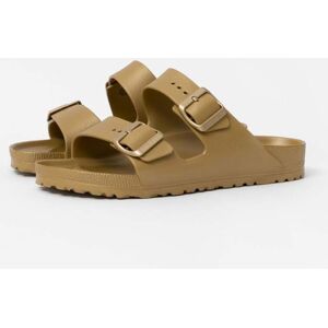 Birkenstock Arizona Womens EVA Sandals  - Glamour Gold - UK7 EU40 Narrow - female