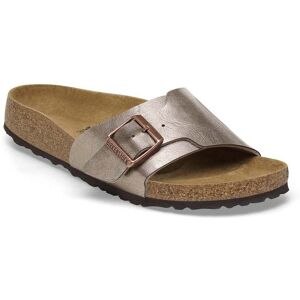 Birkenstock Catalina BS Birko-Flor Womens Sandals  - Graceful Taupe - UK7.5 EU41 Regular - female