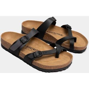 Birkenstock Mayari Birko Flor Womens Sandals  - Black - UK4.5 EU37 US6/6.5 Regular - female