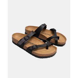 Birkenstock Mayari Birko Flor Womens Sandals  - Black - UK5 EU38 US7/7.5 Regular - female