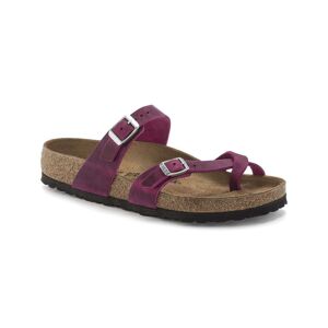 Birkenstock Mayari Oiled Nubuck Womens Sandals  - Festival Fuchsia - UK7.5 EU41 Regular - female