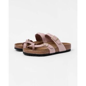 Birkenstock Mayari Womens Nubuck Leather Sandals  - Soft Pink - UK7.5 EU41 Regular - female