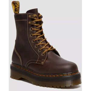 Dr Martens Jadon Arc Crazy Horse Womens Boots  - Dark Brown - UK5 EU38 US7 - female