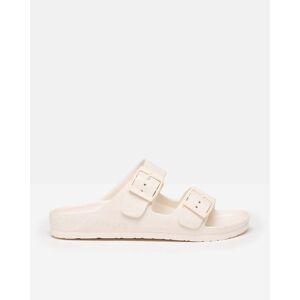 Joules Sunseeker Womens EVA Sliders 224257  - White - UK5 EU38 US7 - female