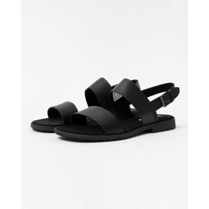 Timberland Chicago Riverside Womens 2 Strap Sandals  - Black - UK7 EU40 US9 - female