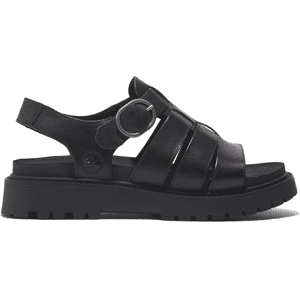 Timberland Clairemont Way Womens Fisherman Sandals  - Black Full Grain - UK5 EU38 US7 - female