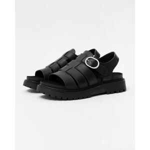 Timberland Clairemont Way Womens Fisherman Sandals  - Black Full Grain - UK8 EU41.5 US10 - female