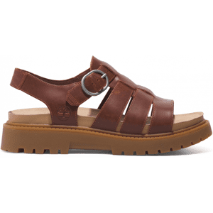 Timberland Clairemont Way Womens Fisherman Sandals  - Dark Red Full Grain - UK6 EU39 US8 - female