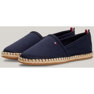 Tommy Hilfiger Basic Tommy Womens Flat Espadrilles  - Space Blue - UK5 EU38 US7.5 - female