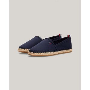 Tommy Hilfiger Basic Tommy Womens Flat Espadrilles  - Space Blue - UK7 EU41 US9.5 - female