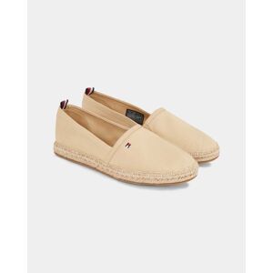 Tommy Hilfiger Basic Tommy Womens Flat Espadrilles  - Harvest Wheat - UK5 EU38 US7.5 - female