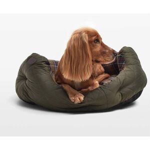 Barbour Quilted Dog Bed 30 Inches  - Olive - One Size - unisex